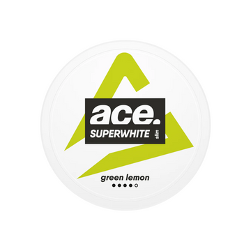 ACE Superwhite Green Lemon - Slim Nicotine Pouches