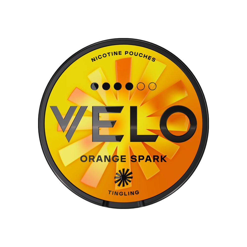 VELO Orange Spark - Slim Strong Nicotine Pouches