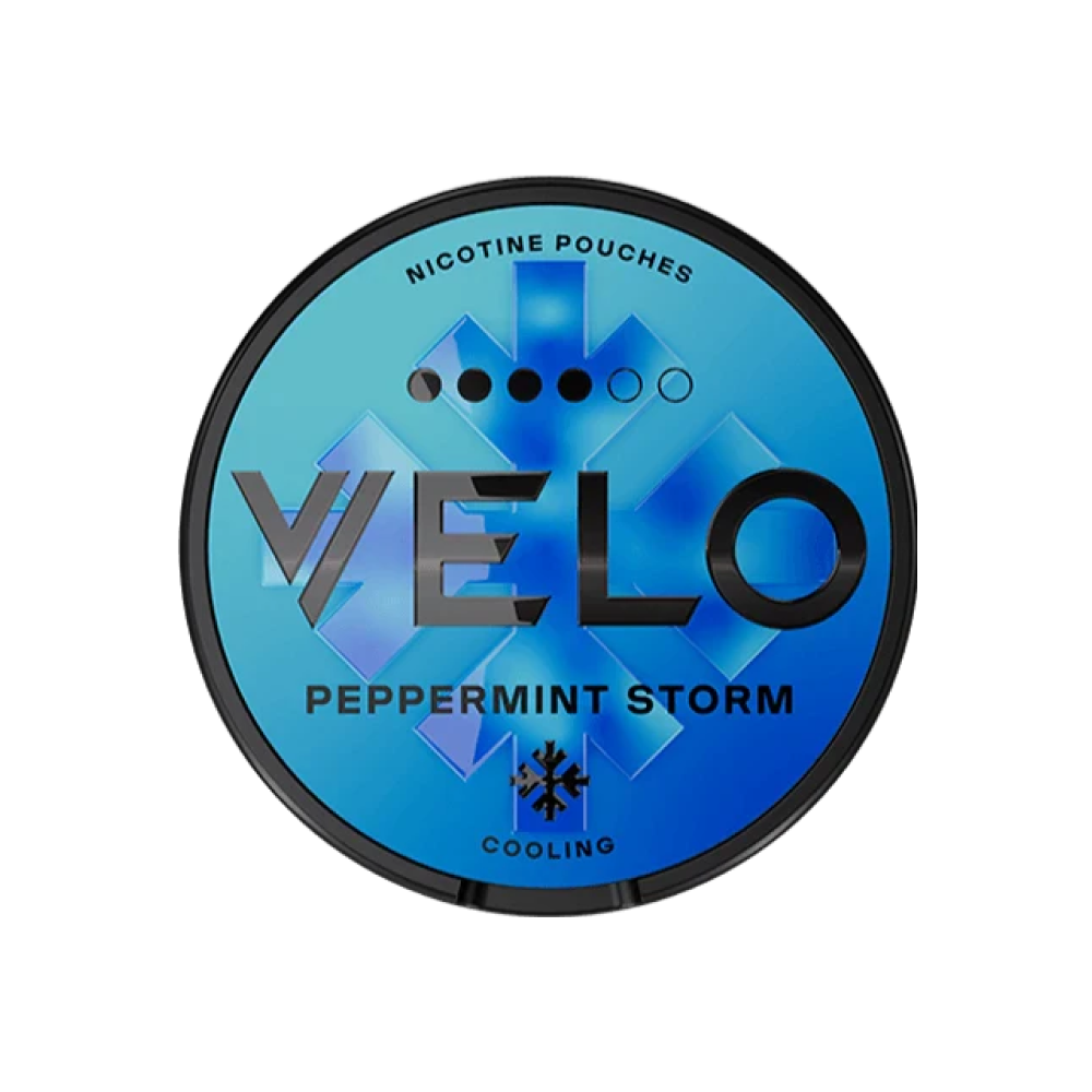 VELO Peppermint Storm - Slim Nicotine Pouches