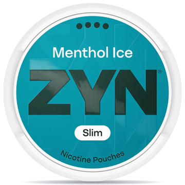 ZYN Slim Menthol Ice #4– X-Strong Nicotine Pouches